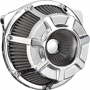 Inverted Series Air Cleaner Kit - Beveled - Chrome 600-226