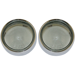 Custom Dynamics Bullet Signal Lenses - Chrome/Smoke PB-B-BEZ-CS