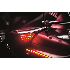 Kuryakyn Passenger Armrest - LED Turn Signal