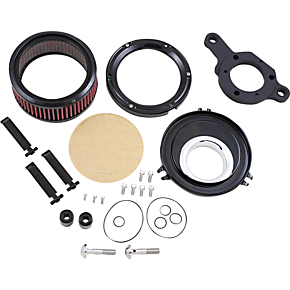 Trask Assault Air Cleaner - Black - M8 TM-1023GBK