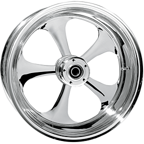 Nitro Rear Wheel - Single Disc/No ABS - Chrome - 16"x3.50" 16350-9978-92C
