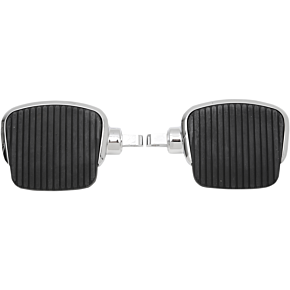 Footboard - Male 4" - Chrome 1621-0724