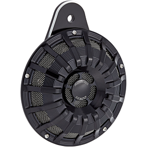 Custom Horn - 15 Spoke - Black - Big Twin 70-260