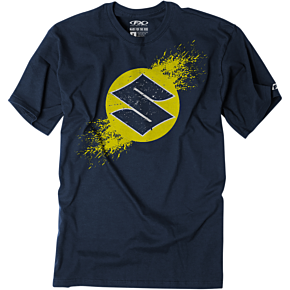 Youth Suzuki Overspray T-Shirt - Navy - Medium 23-83402