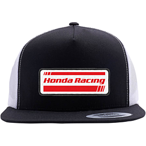 Honda Racing Hat - Black/White 22-86304