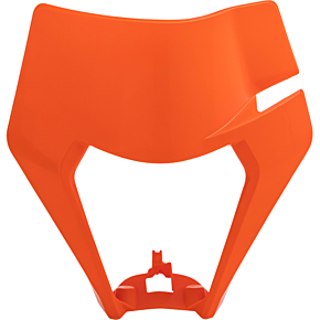 Acerbis Headlight Mask - Orange - KTM