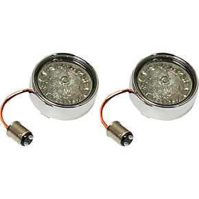 Custom Dynamics Turn Signal Insert - Red/Smoke PBBB-RR-1157CS