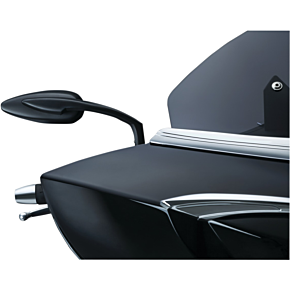 Kuryakyn Teardrop Mirrors - Black