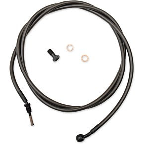 La Choppers Clutch Cable - 15" - 17" Ape Hanger Handlebars - Midnight LA-8054C16M