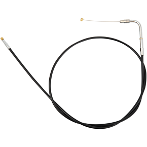 Ss Cycle Throttle Cable - 48" - Black 19-0464