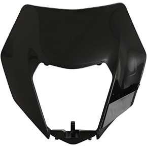 Ufo Headlight Plastic - Black KT04095001