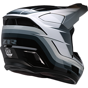 Youth Dirt Maxx Helmet - Vortex - Black/White/Gray - Small 0111-1725