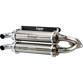 Stainless Steel Slip-On Muffler TR-4118S-SS