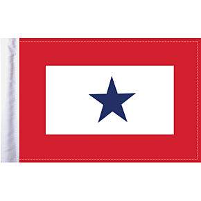 Blue Star Flag - 6" x 9" FLG-BS