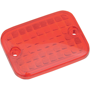 Replacement Mini Rectangular Lens - Red 2040-0302