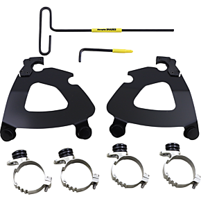 Memphis Shades Gauntlet Mounting Kit - Black - XL MEB2057