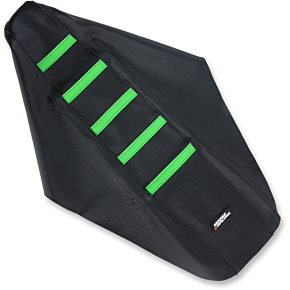 Moose Racing Ribbed Seat Cover - Green - Kawasaki