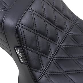 Tailwhip Seat - Double Diamond - Black - FXR '82-'00 L-588DD