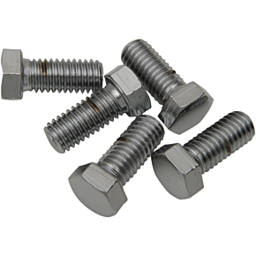 7/16-14x1.25" Chrome Hex Head DS192336