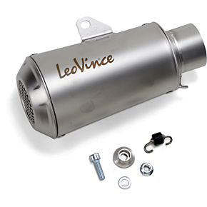 54mm Universal LV-10 Slip-On Muffler - Stainless Steel 9746