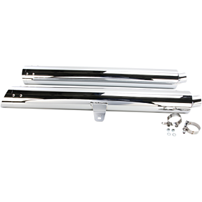 Cobra Scalloped Mufflers - Long - GL1800/F6B 1216