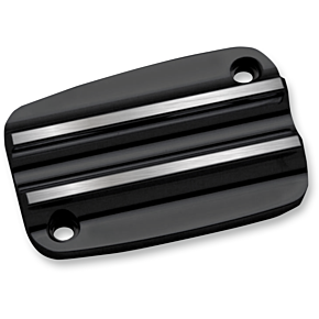  Master Cylinder Lid - Brake - Front - Finned - Black C1175-B