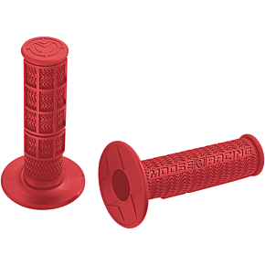 Moose Racing Red Stealth MX Grips