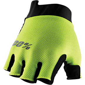 Exceeda Short Finger Gloves - Fluorescent Yellow - XL 10024-00008