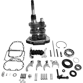 6-Speed Gear Set - Black OD6-401S-03