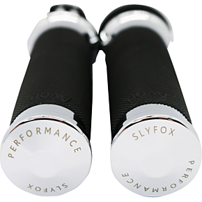 Grips - Cable - Chrome CC-85-CH-FOX