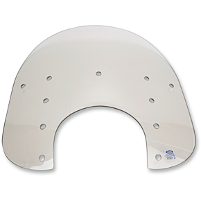 Fats Windshield - 15" - 9" Headlight Cutout - Solar - Plastic MEP3529