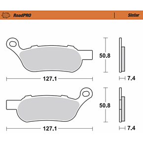 Brake Pads - Sintered Series 412102-PU