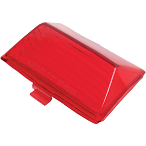 Lens - Rear Fender Tip - Red 2040-0588