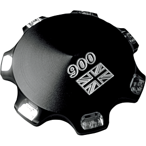 Joker Machine Gas Cap - Black - 900 Union Jack 09-040UB