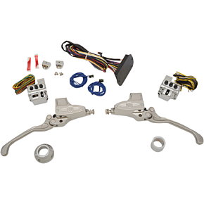 Performance Machine Pm Handlebar Controls - Hydraulic - 9/16" Master Cylinder - Chrome 0062-4025-CH