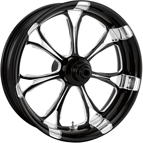 Performance Machine Pm Wheel - Paramount - Front/Dual Disc - No ABS - Platinum Cut™ - 21"x3.50" - '08+ FL 12027106PARJBMP