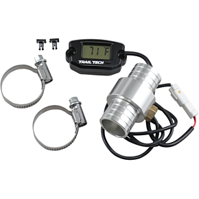 Trail Tech Universal Temperature Meter - Surface Mount - Black - 25 mm 742-EH3