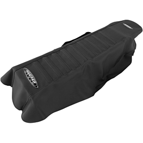 Pleated Seat Cover - Black Top/Black Sides 96346