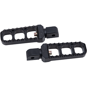 Passenger Peg - Serrated - Black - Narrow 08-61-7B