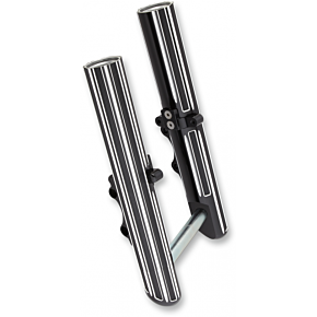 Fork Legs - Black Anodized - Hot Legs - Custom Single Disc - 10-Gauge 40-521