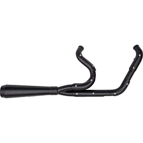 2-into-1 Assault Exhaust System - Full Black on Black TM-5052BKBK