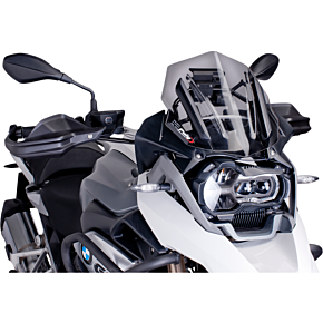 PUIG Race Windscreen - Dark Smoke - BMW