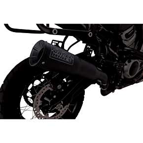 Adventure Hi-Output 450 Slip-On Muffler - Black - Stainless Steel 46533
