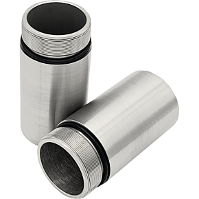 Cycle Visions Chrome Fork Tube Extensions - 49 mm Diameter - Extends +3" CV7113