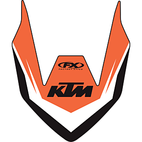 FACTORY EFFEX Front Fender Graphic - KTM 17-30502