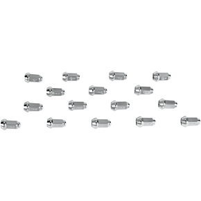 Itp Lug Nut - Chrome - 10 mm - Tapered - 16 Piece ALUG14BX