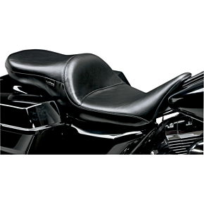 Le Pera Maverick Seat - Without Backrest - Smooth - Black - FL '08-'22 LK-957S