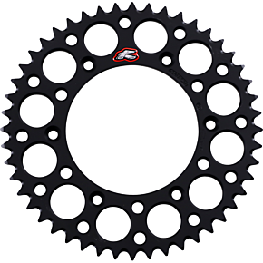 Renthal Sprocket - Black - 48 Tooth 224U-520-48GPBK