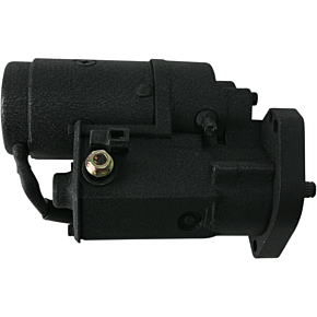 Terry Components Starter Motor - Harley Davidson - Black Wrinkle 773590