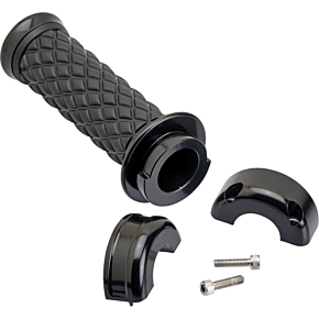 Grips - Alumicore - Custom - Black 6606-201-01